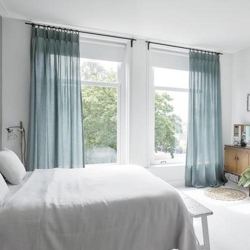 Transparante gordijnen op maat Transparante gordijnen - overgordijnen bij cd interiors