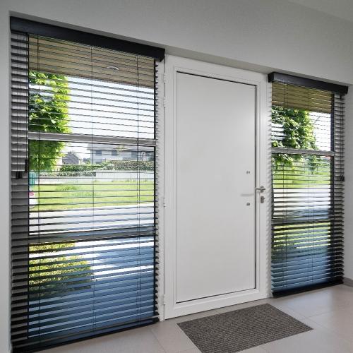 Jaloezieën - gordijnen zwevegem Houten jaloezieen - raamdecoratie op maat
